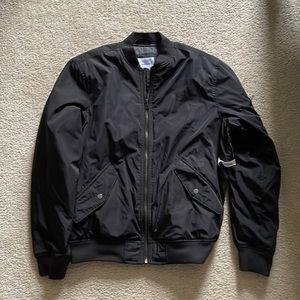 Old Navy Black Bomber Jacket M